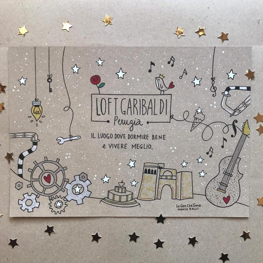 Apartament Loft Garibaldi, Garage Privato! Perugia Zewnętrze zdjęcie